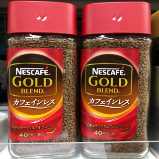 NESCAFE 雀巢金牌低咖啡因微研磨咖啡 80g （單瓶價格）