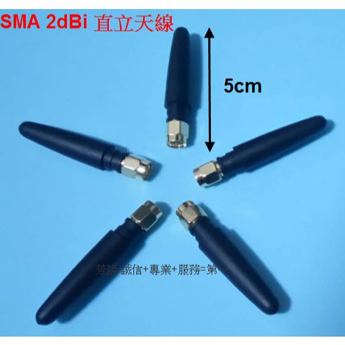 SMA 2dBi 4G 天線 WIFI 小辣椒增益天線 B29