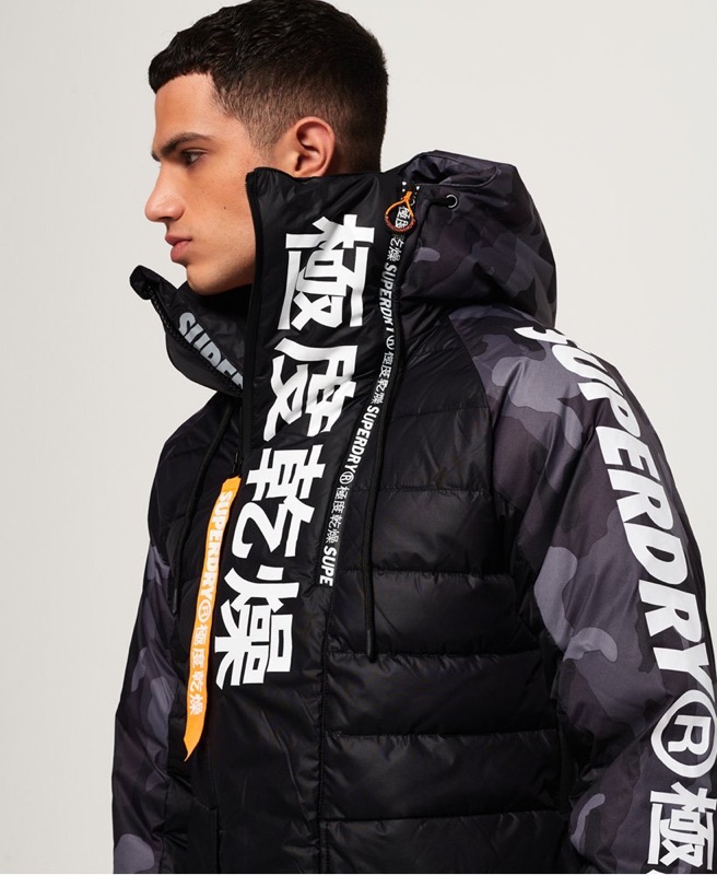 現貨只有一件）Superdry Japan edition Snow down jacket 羽絨外套| 蝦皮購物