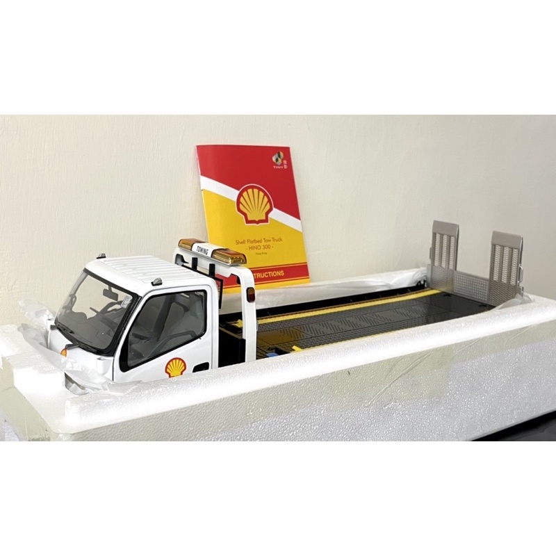 場景專用 1 18 Shell 殼牌hino 300 運輸車非tiny 微影kyosho Autoart 蝦皮購物