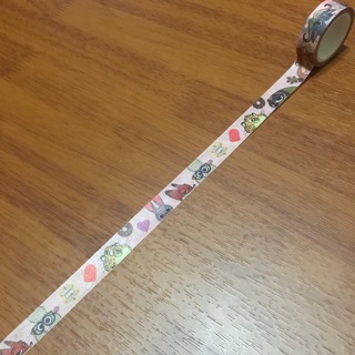 ✨分裝循環紙膠帶✨動物方程式 樹懶 獅子 狐狸 兔子 花豹 羊 紙膠帶 現貨 手工 裝飾花邊膠帶 DIY 可愛 手帳專用