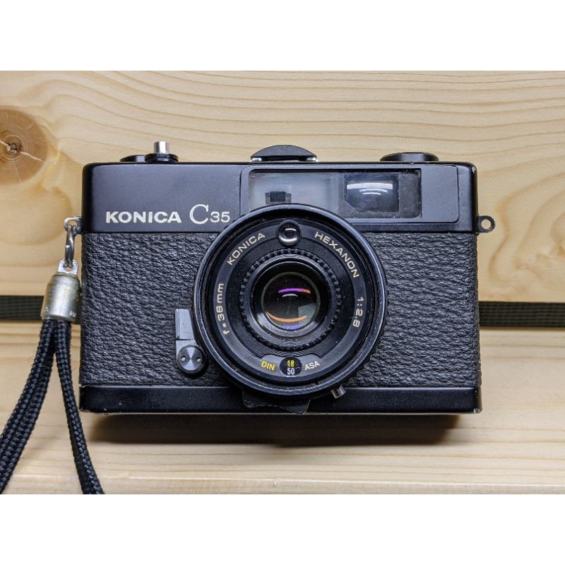 Konica C35 F2.8 38MM 自動測光 手動對焦 旁軸相機 RF相機 底片相機