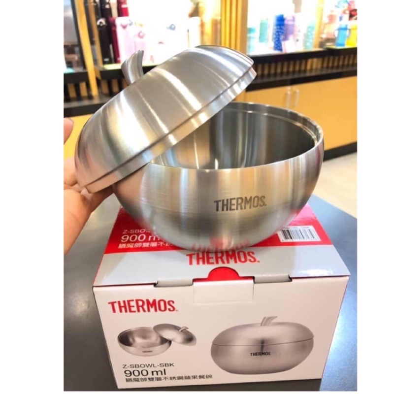 Thermos 膳魔師 雙層蘋果造型湯碗