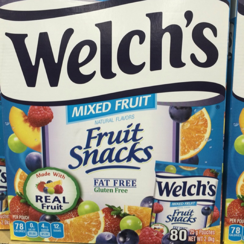 Costco 代購-welch's果汁軟糖2kg