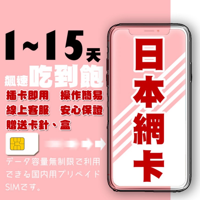 免登記插卡啟用 日本上網日本4g網卡softbank Docomo日本原生卡日本原生網路上網4g網卡無限流量 蝦皮購物