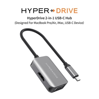 【HyperDrive】2-in-1 USB-C Hub 多功能集線器