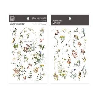 MU【Print-On Stickers轉印貼紙】No.63 | Rub-On Sticker