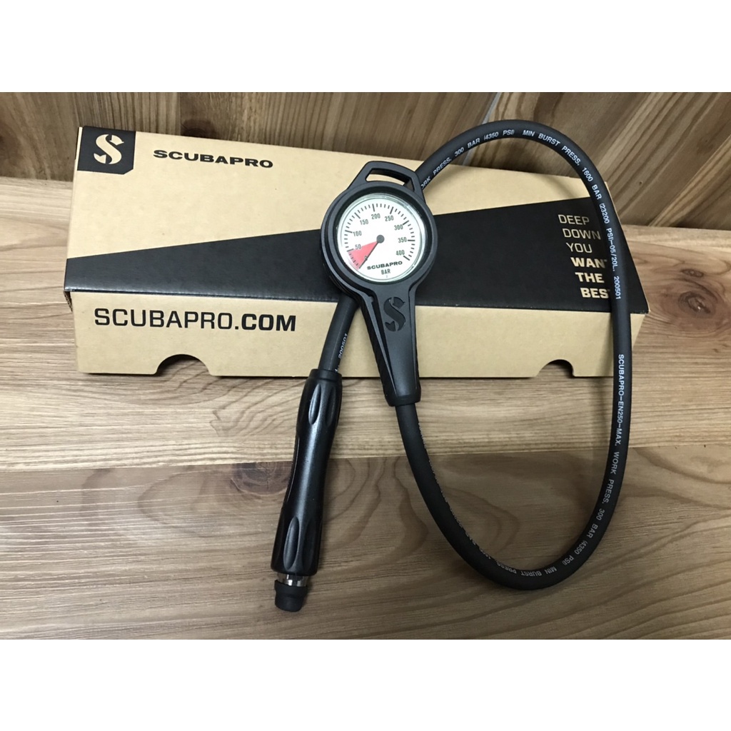 【島嶼潛水】SCUBAPRO COMPACT COMPLETE PRESSURE GAUGE 調節器 殘壓單錶 SPG