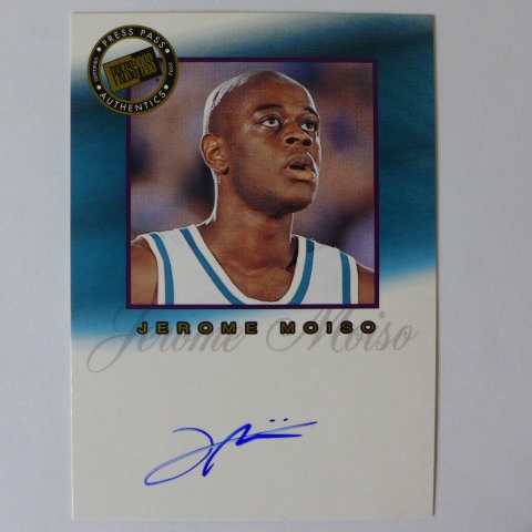 ~ Jerome Moiso ~RC/NBA球星/熱羅姆·莫伊索  2002年.新人親筆簽名卡
