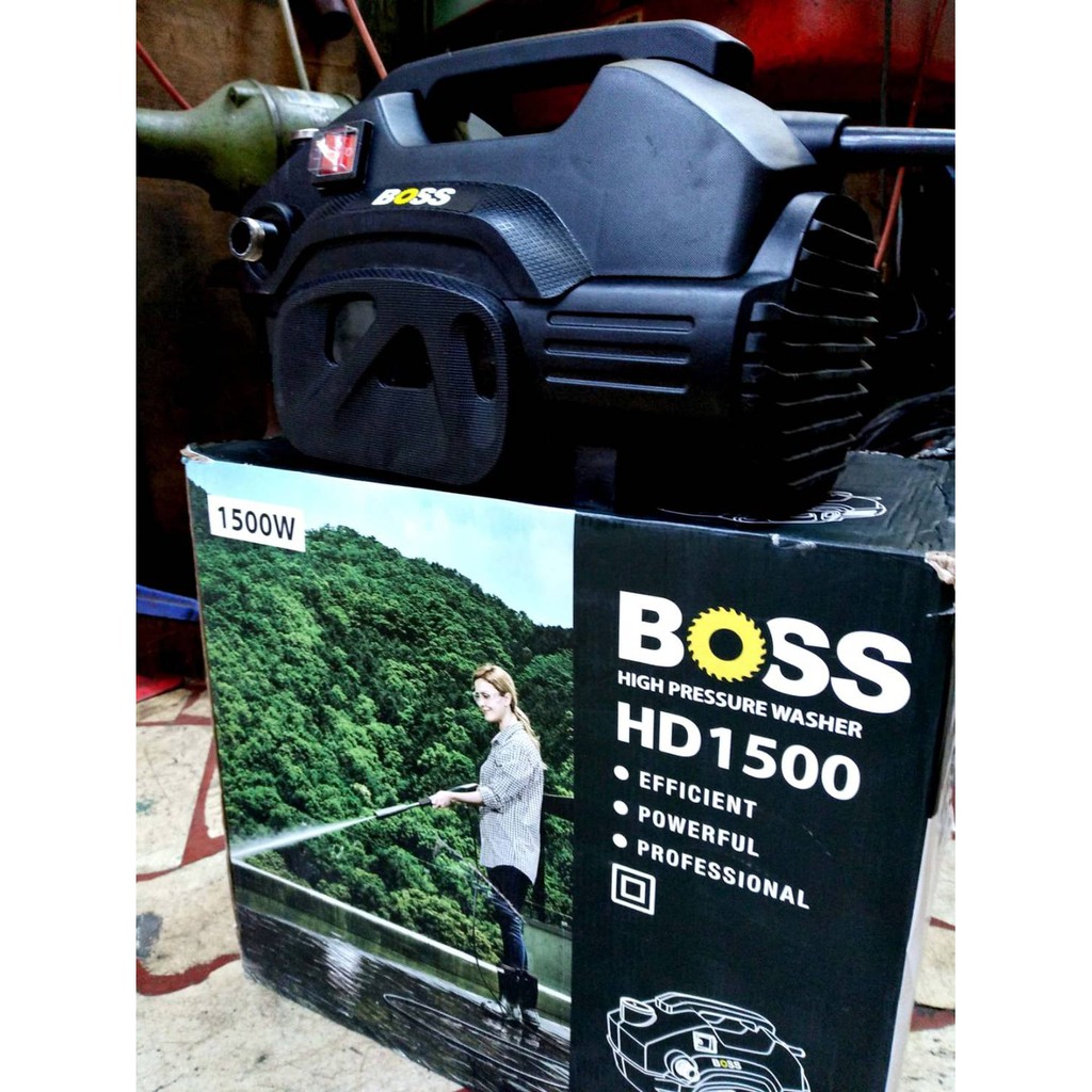 ※雙勇德工具社※ BOSS HD1500 手提式 高壓清洗機/洗車機 / 5秒高壓出水