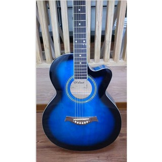 [好嬤嬤樂器] 39吋吉他 民謠吉他 漸藍 吉他-吉它
