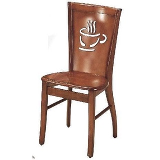 【zi_where】*100%柚木全實木咖啡杯造型餐椅 $2260