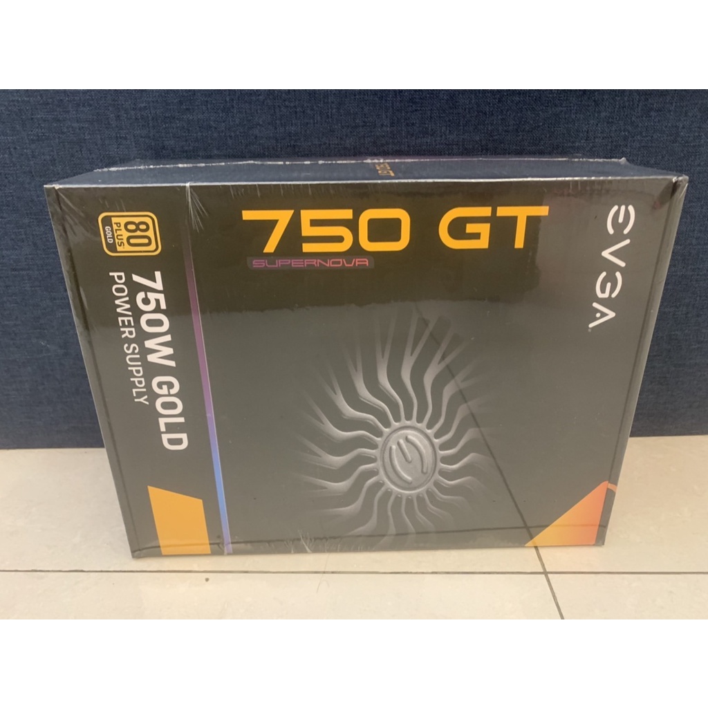 [全新]EVGA 艾維克 GT 750W 電源80plus金牌 模组化 CPU雙8P