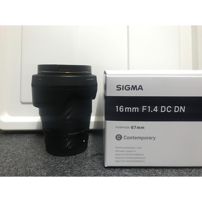Sigma 16mm F1.4 sony E mount （雙11免運）