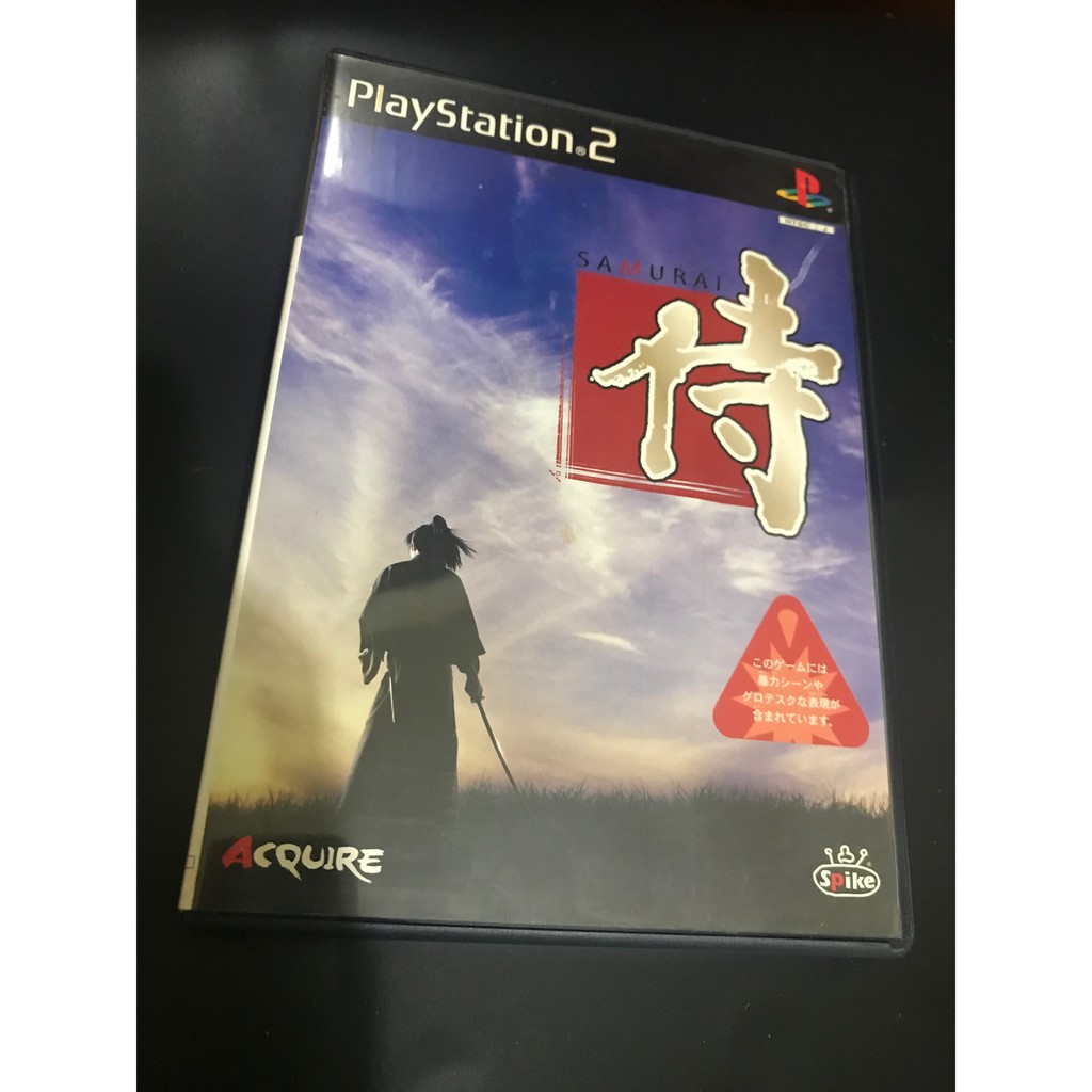 Ps2 正版遊戲日版侍侍道samurai 蝦皮購物