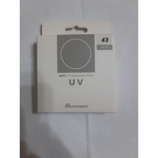 SUNPOWER TOP2 MRC 43mm UV UV鏡 濾鏡 可用 canon RF 50mm