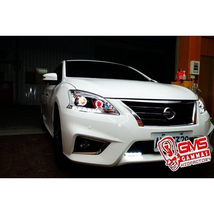 SUPER SENTRA AERO 改裝 魚眼大燈 HID 模組 總成 LED 光圈 天使眼 惡魔眼 飾圈