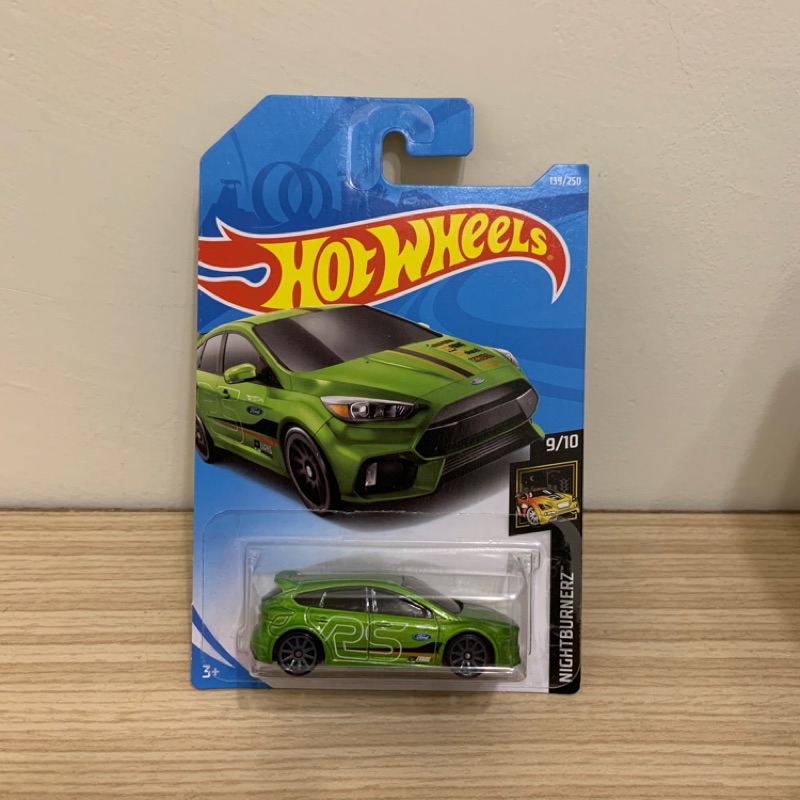 Hot wheels 風火輪小汽車 Ford Focus RS green