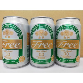 金牌FREE零酒精風味飲料（1箱24罐)一單一箱出貨，蝦皮有重量限制