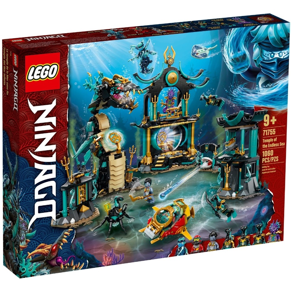【ToyDreams】LEGO 旋風忍者 71755 無盡海神廟Temple of the Endless Sea