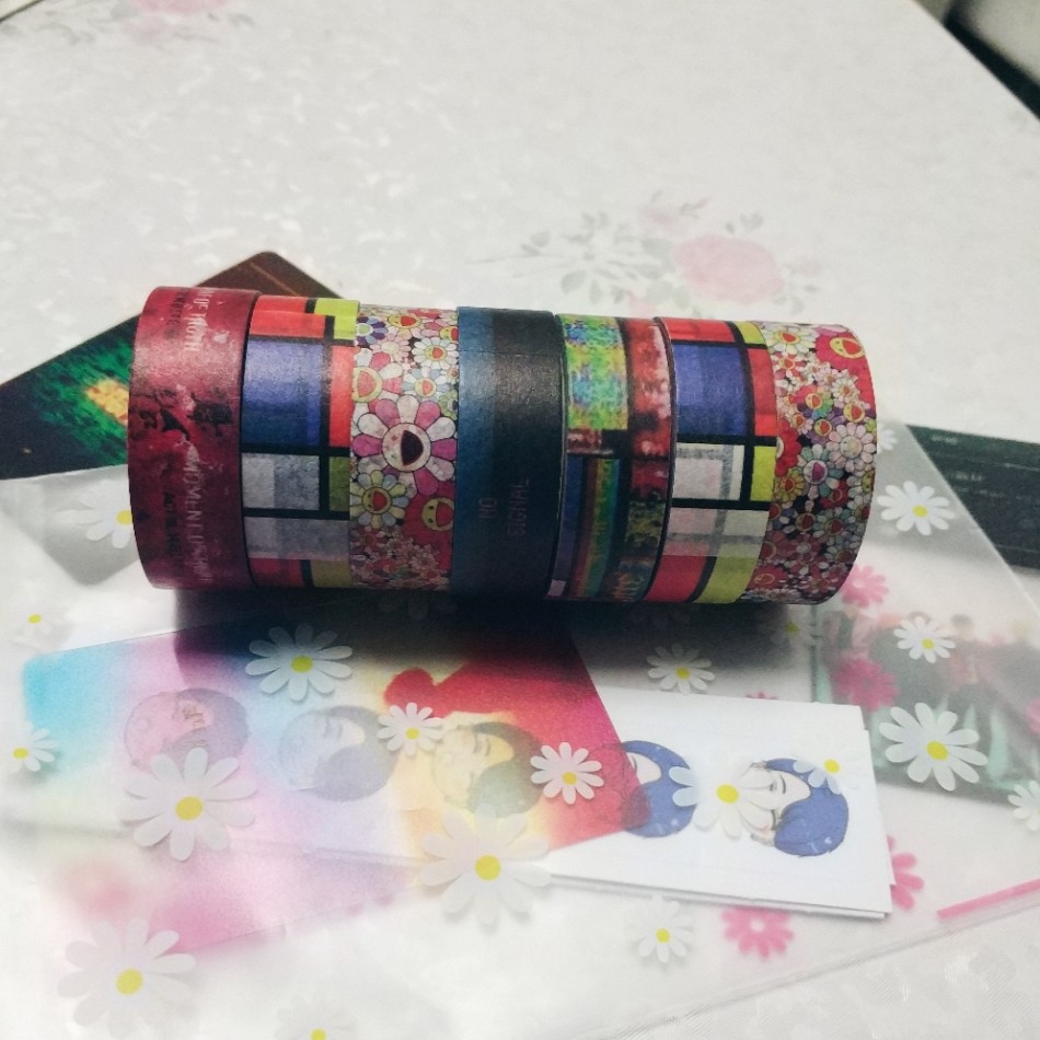 權志龍崔勝鉉風格紙膠帶母胎紙膠帶蒙德里安紙膠帶bigbang G Dragon Gd 蒙德里安 蝦皮購物