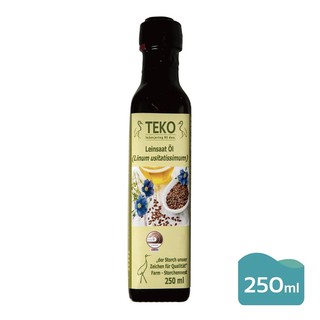 TEKO冷壓特級亞麻仁油 250ml (食用油 Omega-3)