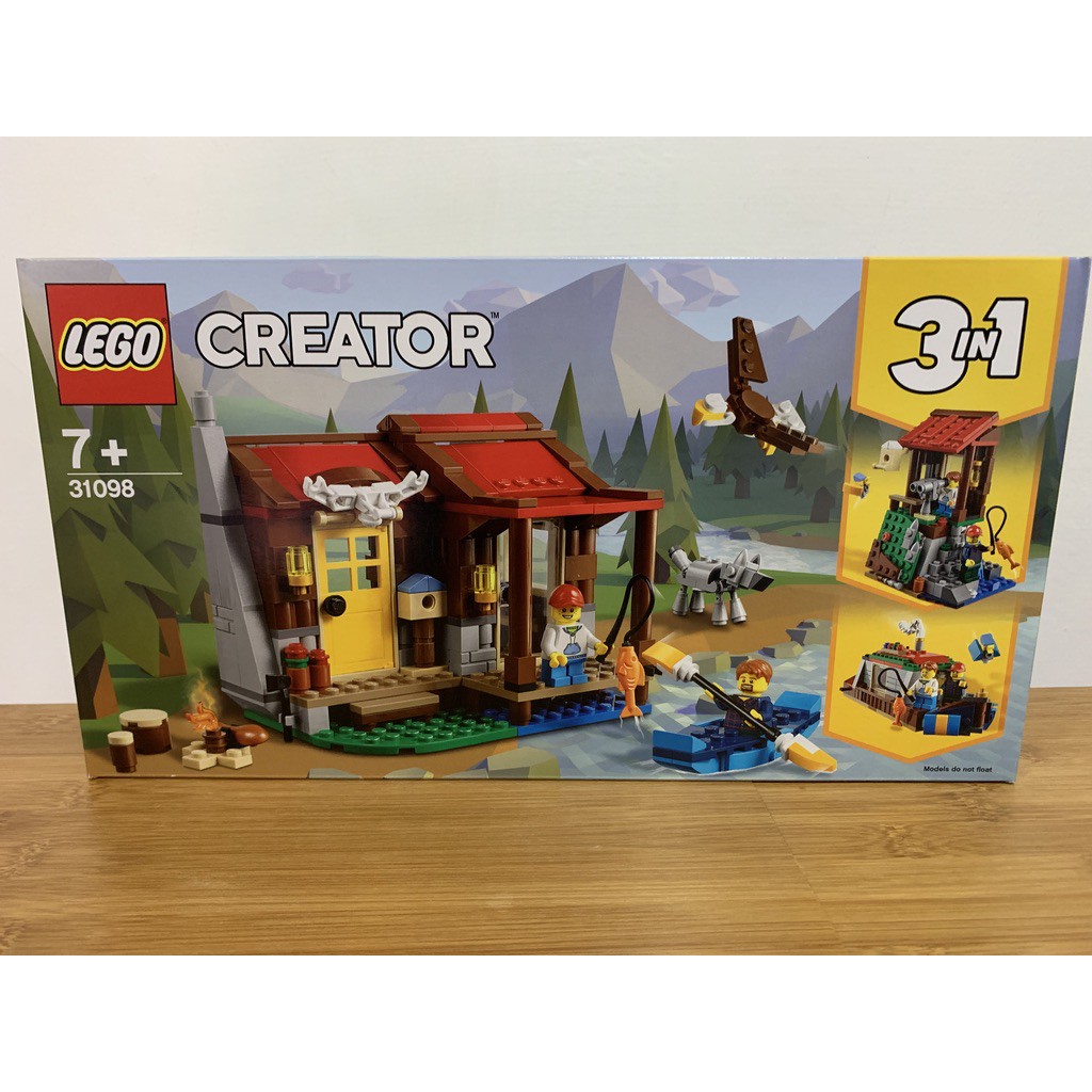 樂高 LEGO Creator三合一 31098 內陸小屋