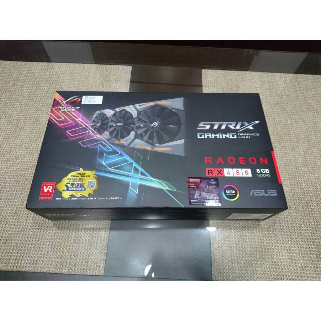 ASUS ROG STRIX-RX480-8G PTT販售@seacavalry