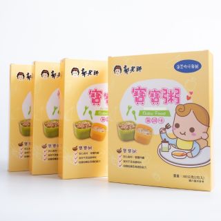 郭老師 常溫寶寶粥-海菜吻仔魚粥(副食品)2包/1盒 6個月以上適用 出國旅遊方便