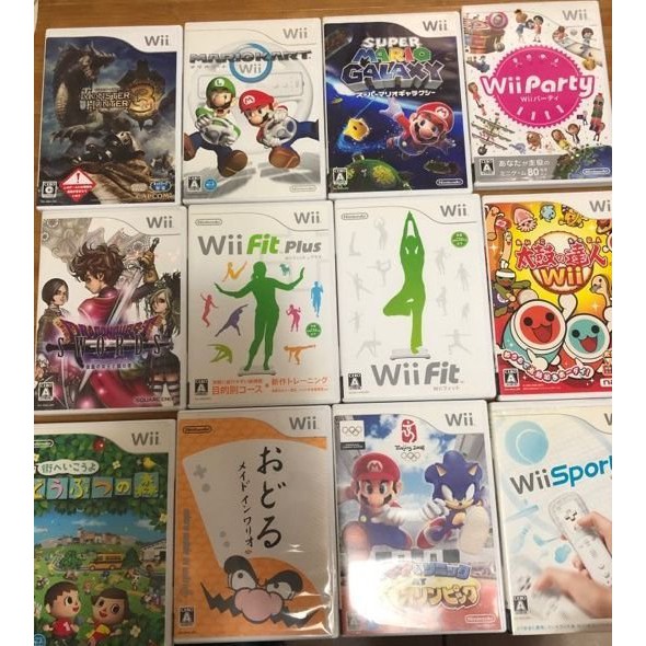 遊戲歐汀 Wii 經典遊戲12片~銀河瑪利歐 太鼓達人 Wii派對 特價品 直購 不拆賣