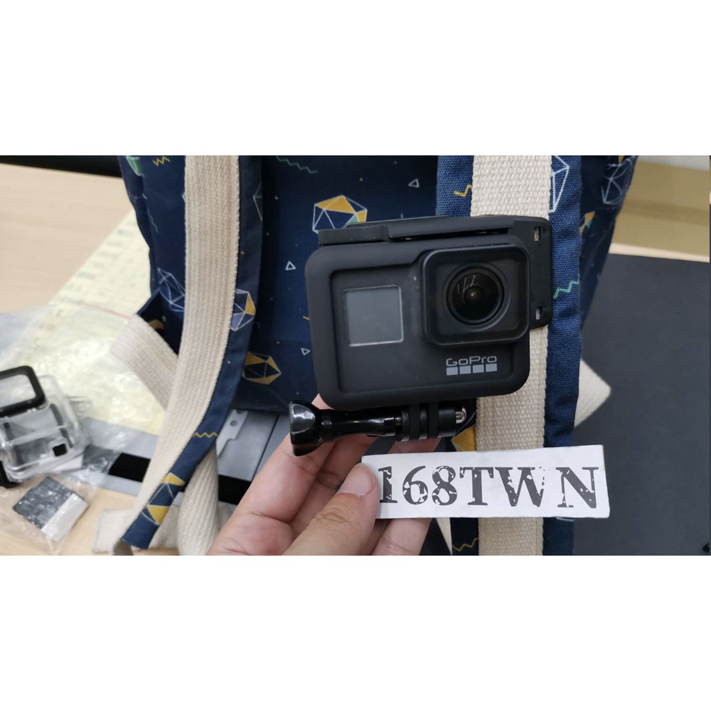 goPro配件 gopro背包架 gopro backpack strap mount gopro7 黑狗8 支架雲台