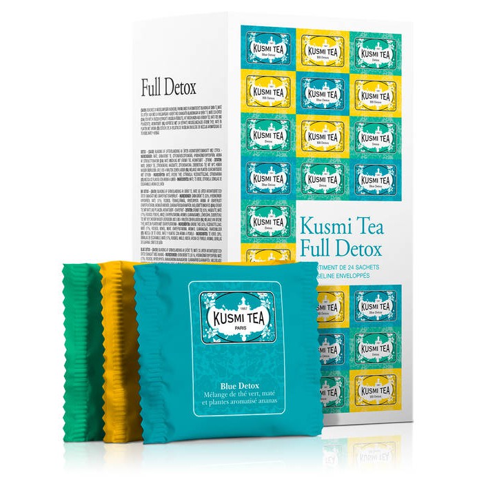 | KUSMI TEA | 法國 24入 3款美容排毒茶 Detox 茶包 綜合茶包 組合 禮盒
