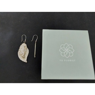 花寓yu florist 海葉幻心耳環