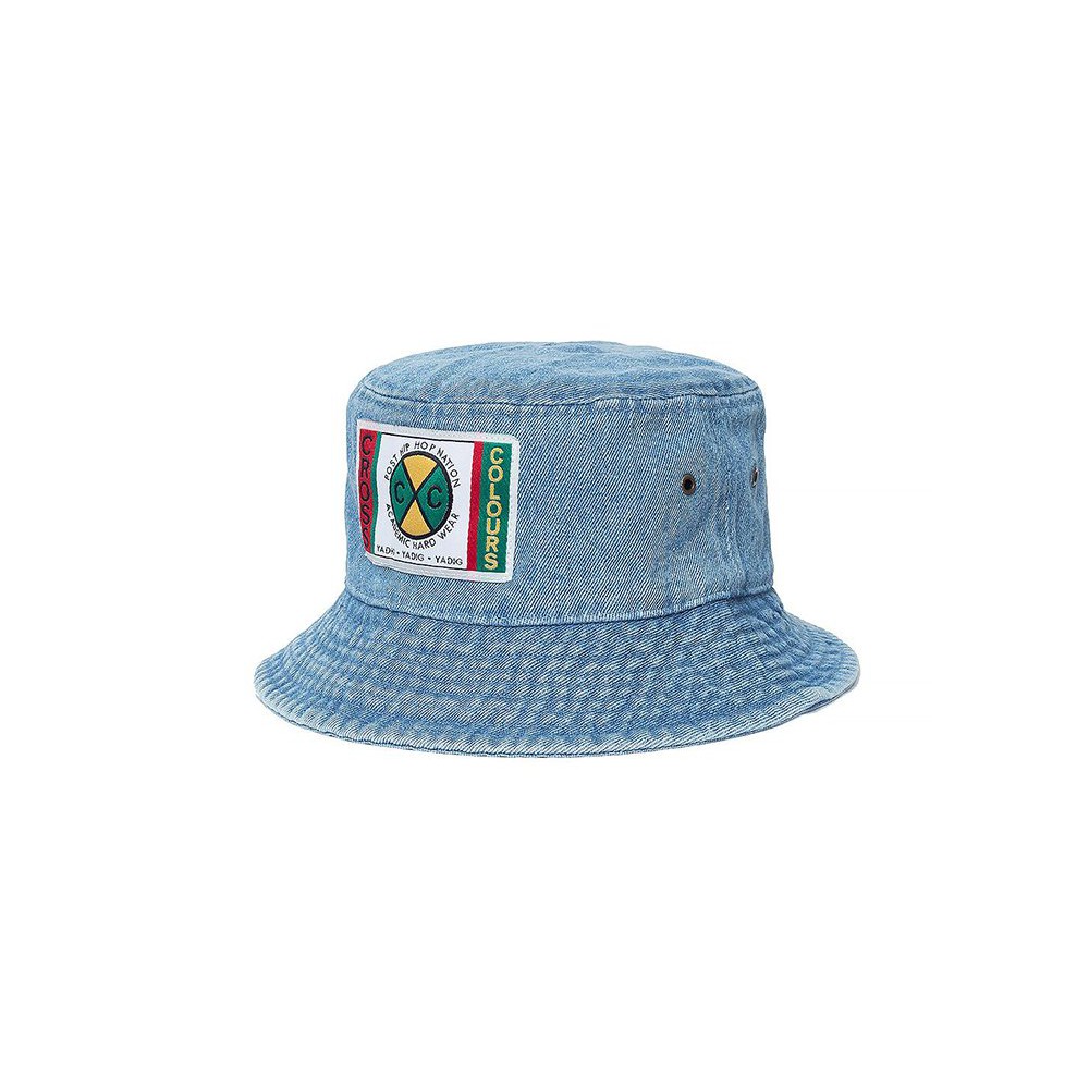 vintage denim bucket hat