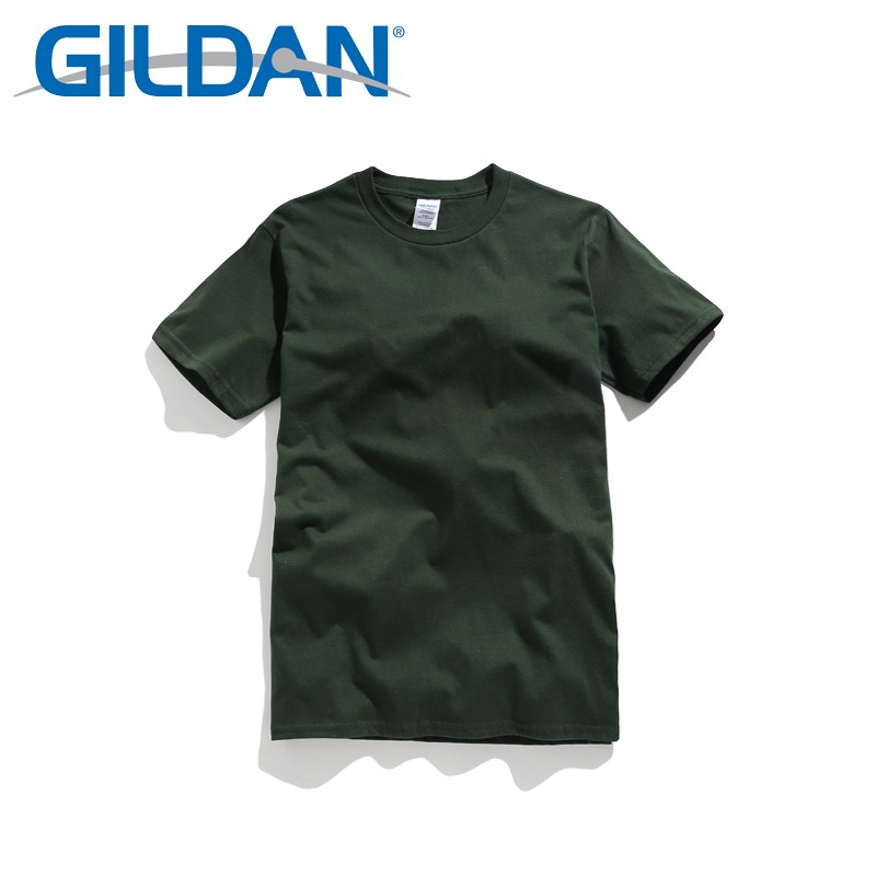 C41 Nisha GILDAN 76000 【森林綠】素T 短袖 寬鬆短袖 上衣 短袖上衣