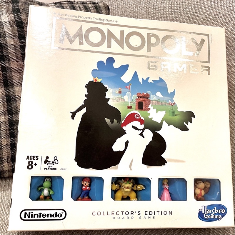 MONOPOLY MARIO地產大亨瑪利歐（8-bits、Nintendo含整套補充包、冒險大挑戰）送Uno撲克牌及壁貼