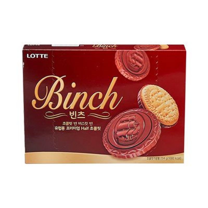 韓國 樂天 BINCH巧克力餅乾