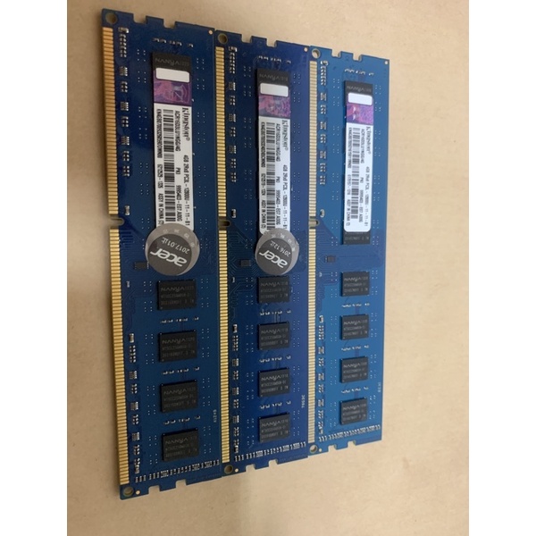 金士頓 Kingston DDR3L 1600 4G 雙面 記憶體