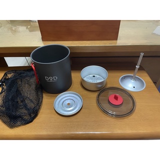 日本D.O.D RC1-468多功能戶外炊具 煮泡麵 咖啡磨豆瓶外觀呈9成新 可接受再下單 全新未使用過 露營 登山