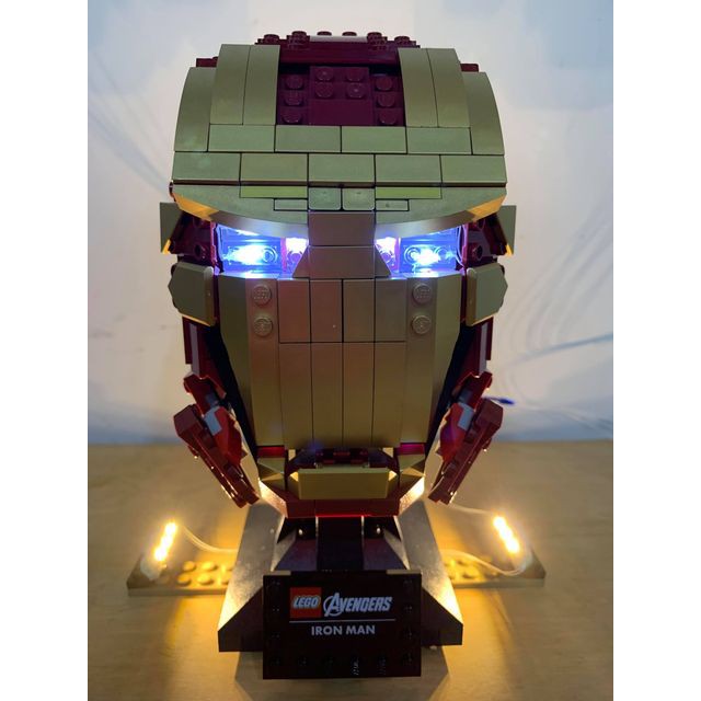 ［想樂］『LED燈組(只有燈，不含樂高積木)』樂高 燈組 Lego Light 76165 鋼鐵人頭盔 (預購,店面預購價$1000)