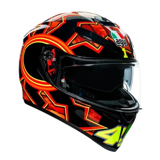 威盛重車人身部品 AGV K3 SV MUGELLO IV 復古木板 日月 內墨鏡片 防霧貼片 雙D扣 全罩式安全帽