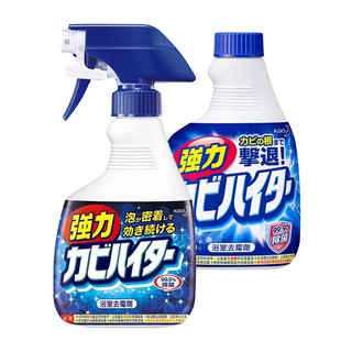 【魔術靈】 浴室清潔劑 日本原裝去霉劑400ml 噴槍瓶/更替瓶 (花王 HAITER 除霉劑 清潔磁磚 )現貨