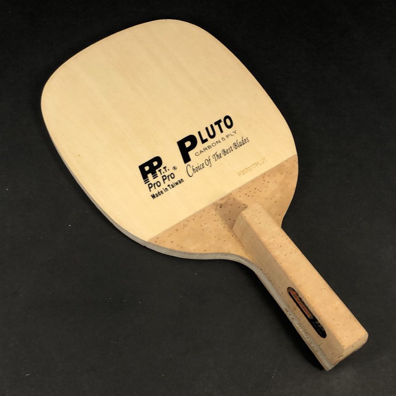 【雙兵桌球】~Pro Pro 桌球拍~ PLUTO JP 五夾碳纖日式直拍
