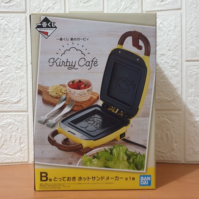 正版 日版 一番賞 星之卡比 Kirby Cafe 咖啡店 A賞 三明治機 熱壓吐司機 (現貨)