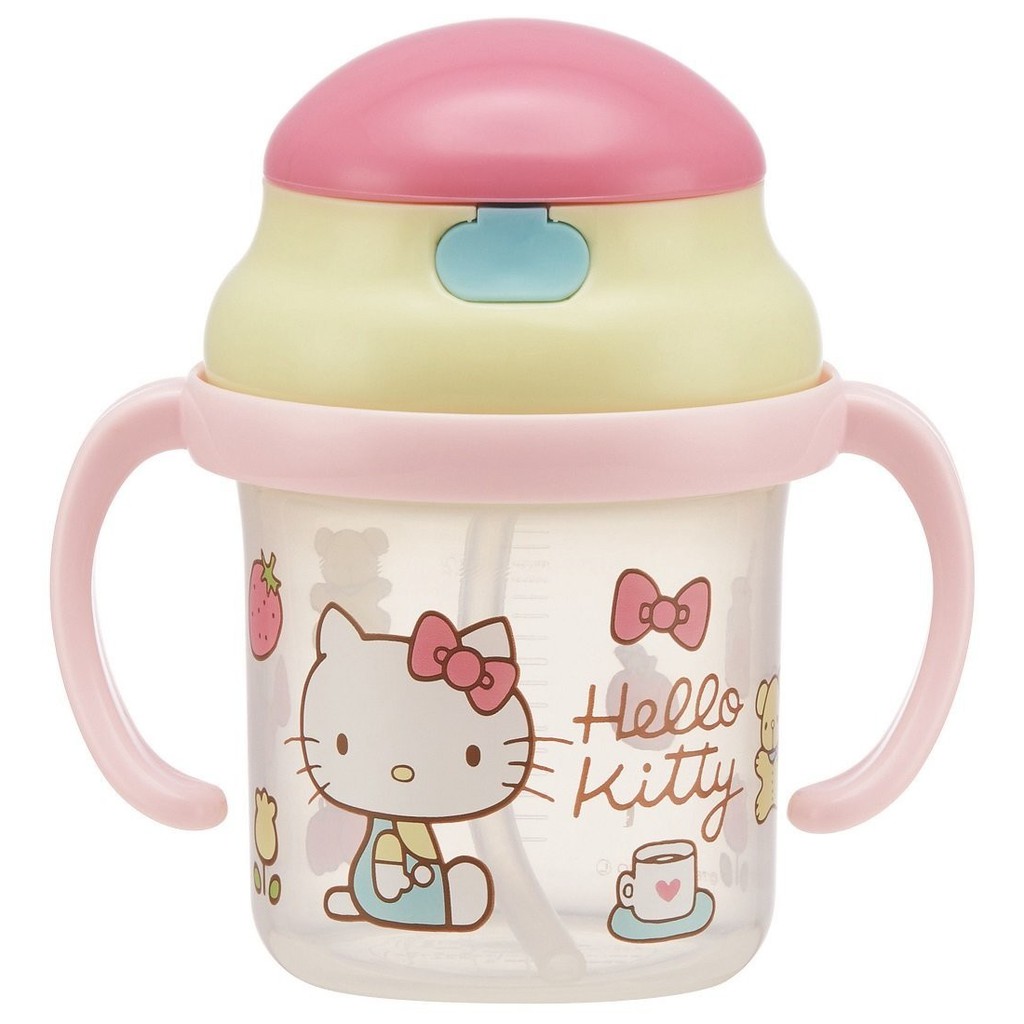 【現貨清倉特價】日本進口SKATER Hello Kitty、巧虎 嬰幼童水壺學習杯