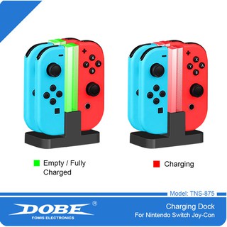 【艾達電玩】全新現貨 NS Switch DOBE JOY-CON 手把控制器 多功能充電座 充電架 座充TNS-875