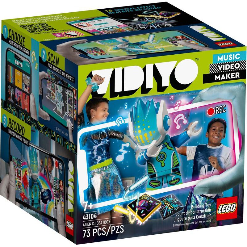 【W先生】LEGO 樂高 積木 玩具 VIDIYO系列 Alien DJ BeatBox 43104