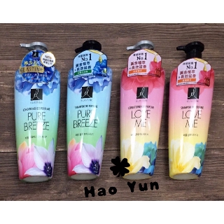 韓國Elastine 香水洗髮精 / 潤髮乳 (600ml) 韓國製 超商取貨限6瓶
