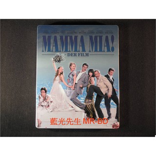 鐵盒[藍光先生BD] 媽媽咪呀 Mamma Mia BD-50G 限量版