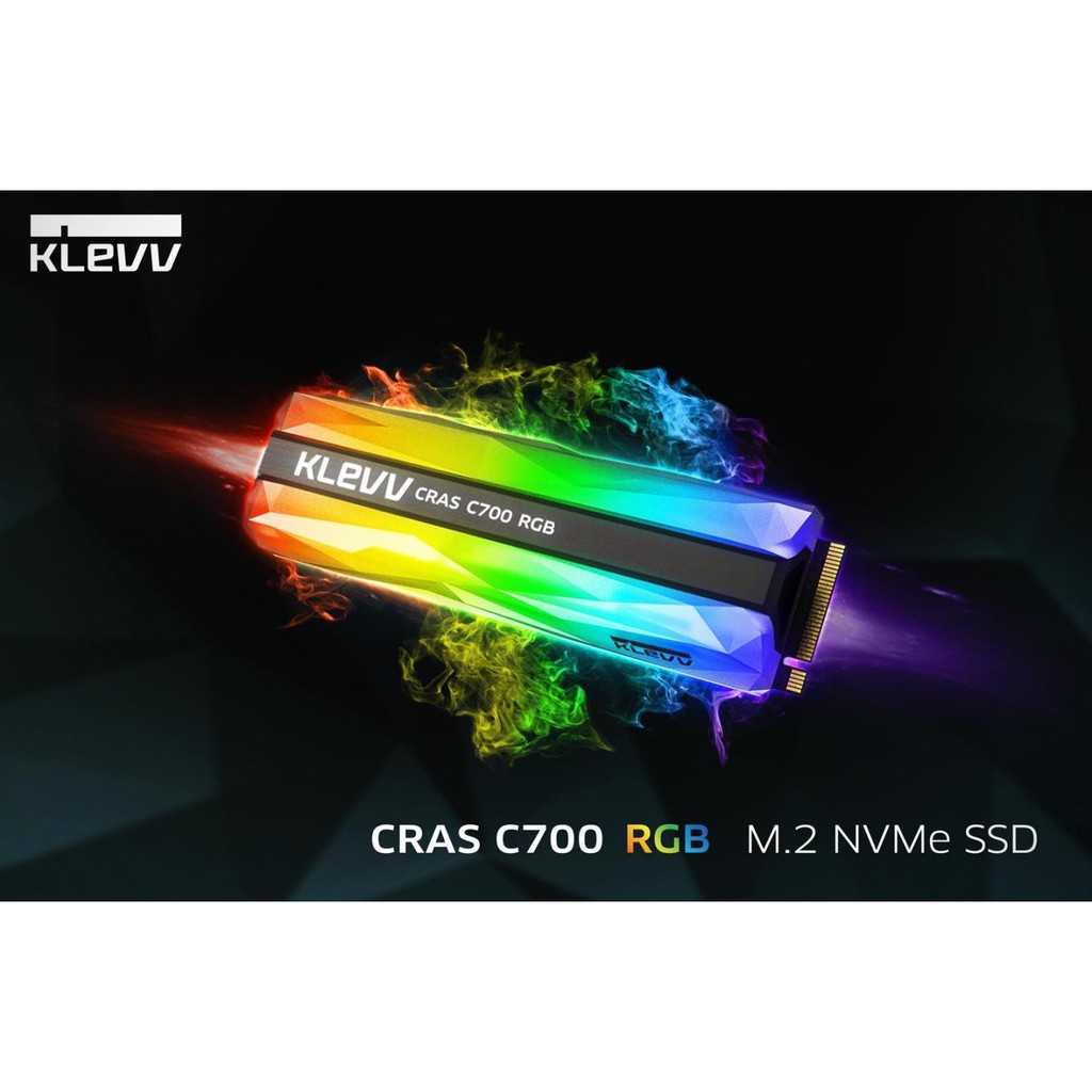 [近全新][保內]KLEVV CRAS C700 RGB NVMe SSD 240GB